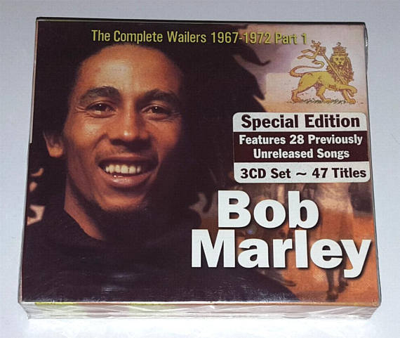 Bob Marley & The Wailers 3 CD Set The Complete Wailers 1967-1972 Part 1